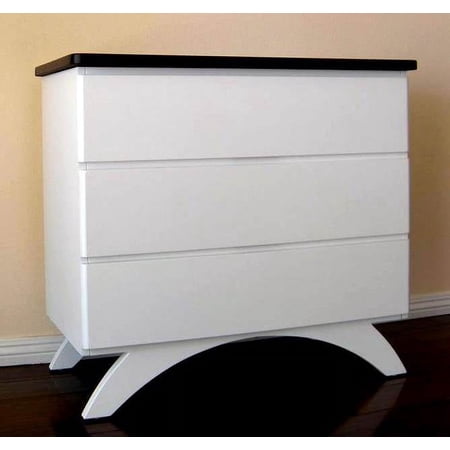 Madison Dresser w 3 Drawers in White Finish