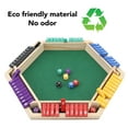 thumbnail image 1 of <p>Shut The Box Board Game, Pub Board Game Endless Fun Basswood 6 Player Shut The Box Math Game With 12 For Kids For Leisure</p>, 1 of 7