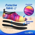 thumbnail image 4 of Claev Unisex Quick-Dry Shoes, Closed Toe Tropical Coral, Size W 8-9 M 6-7, 4 of 8