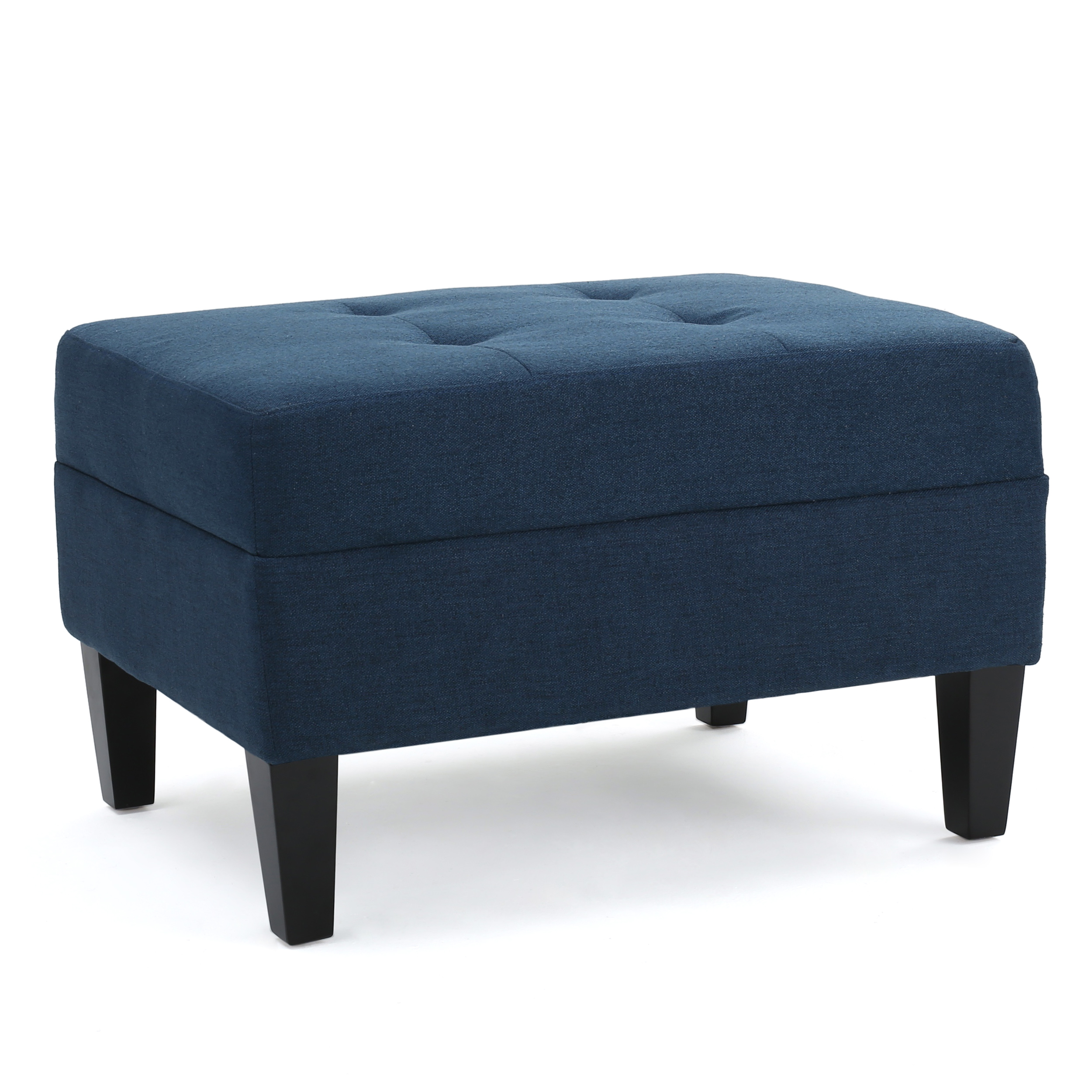 MAYEERTY Fabric Ottoman Bench - Rectangular Design for Seating/Footrest