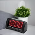 thumbnail image 5 of Westclox Triad Alarm Clock with Large 1.8" Red LED Display, 5 of 5