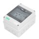 thumbnail image 5 of Risegun Caja De Protección De Distribución, Caja Eléctrica con Disyuntor con 250 VCA 10‑16A Enchufe De 3 Orificios MCB RCBO Disyuntor IP65 Caja De Distribución De Montaje En Superficie Impermeable, 5 of 7