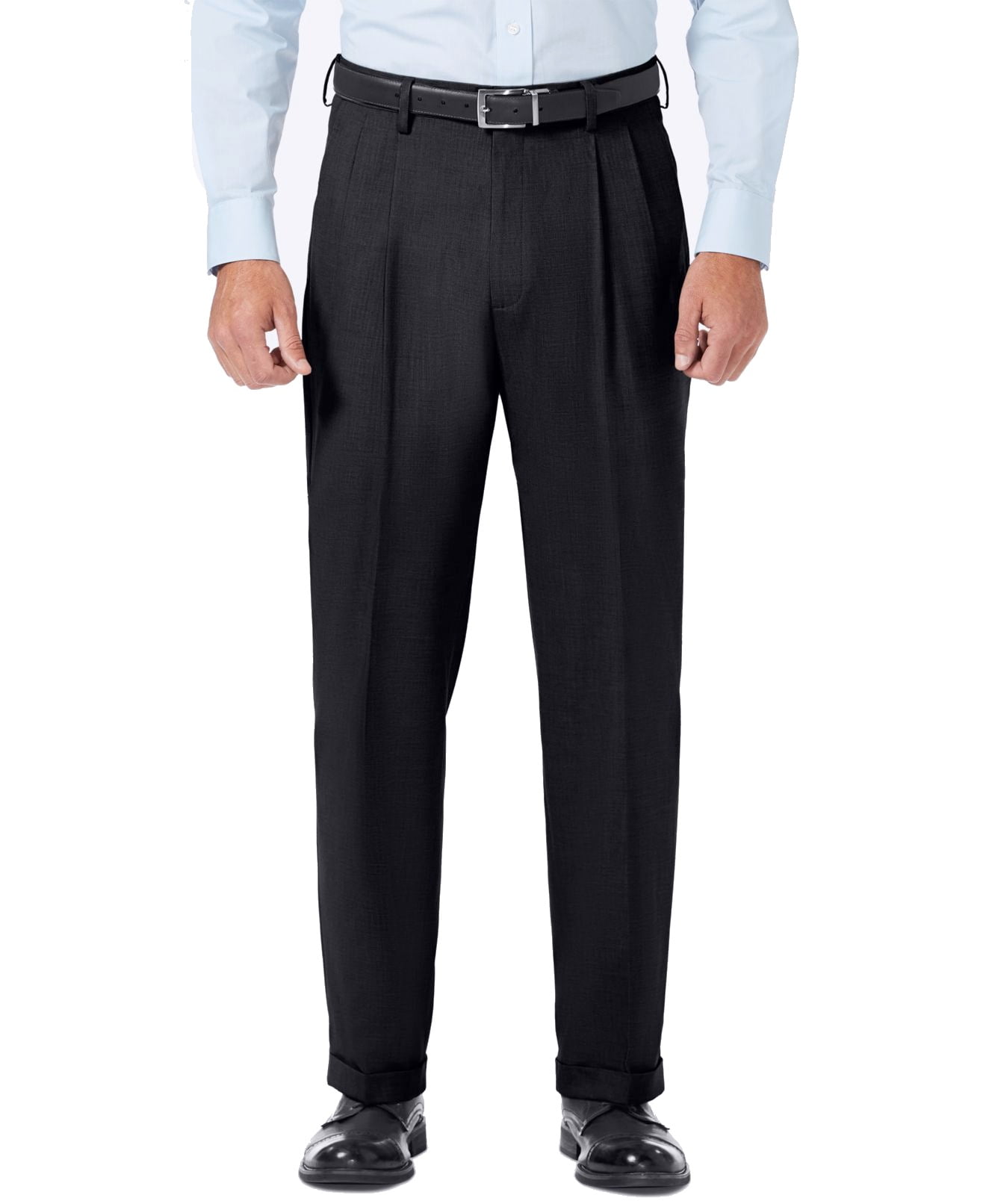 Mens Dress Pants 38X30 Classic Pleated Stretch 38 - Walmart.com