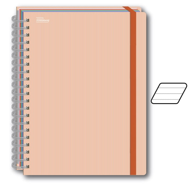 Libreta Profesional Universitaria Colores Pastel 200 Hojas Raya Printaform
