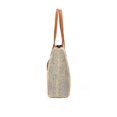 thumbnail image 4 of Women's Straw Beach Bag Handbag Shoulder Bag Summer Handbag, Black, 4 of 5