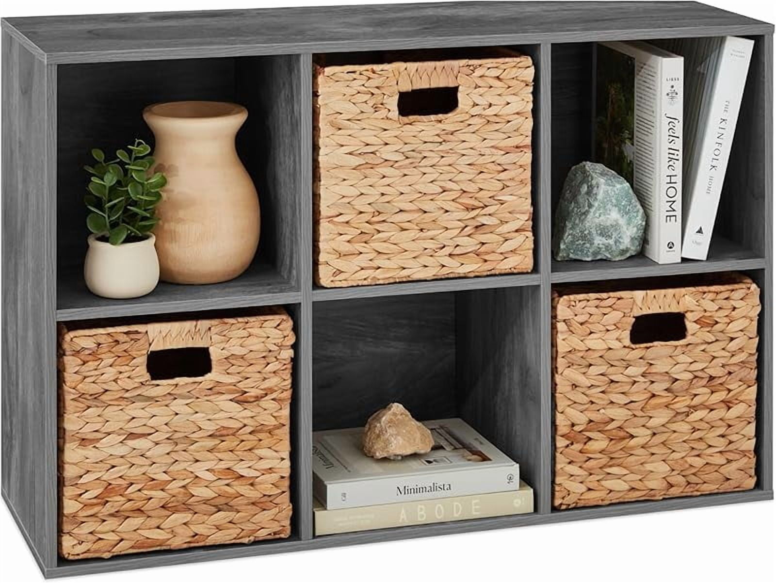 ZENSTYLE Wooden 12 Cubic Unit Cubby Shelf Organizer Bookshelf