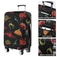 thumbnail image 5 of Vivid Dinosaurs Pattern Luggage Cover Fashion Suitcase Cover Baggage Covers Fit 25-28 Inch Luggage (Go Travel), 5 of 5
