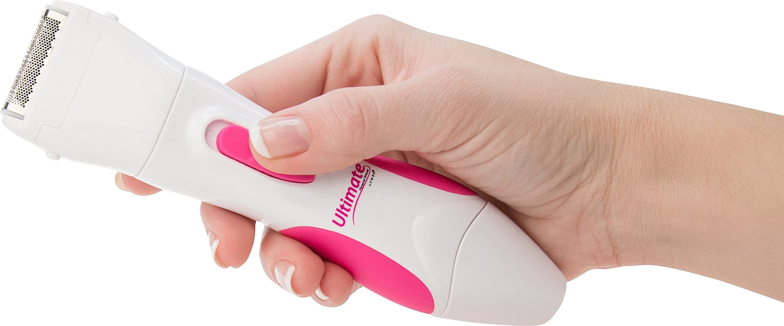 The Ultimate Personal Shaver Kit (Pink and White)