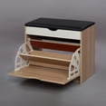 thumbnail image 4 of SOCE012 - Craftsman Shoe Storage bench with Long Bench Seat, 4 of 8