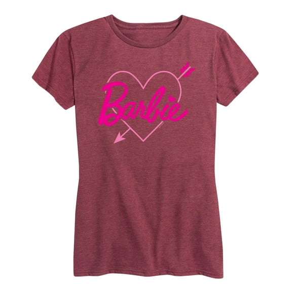 Barbie -  Arrow Heart Logo - Women's Short Sleeve Graphic T-Shirt