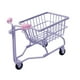 thumbnail image 5 of Mini carrito de compras, mini cesta de almacenamiento, modelo de carrito, lindo accesorio de fotografía. púrpura, 5 of 9