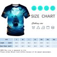 thumbnail image 4 of WHNBCW Funny Pirate T-Shirt Pirate Ship Graphic Tee Shirt, 4 of 7