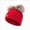 A61-Red, variant on Toddler Boys Girls Cotton Baby Beanie Cute Winter Hat Soft Warm Knit Cuffed Caps Beanies 6-12 Months 12-24 Months 2T 3T 4T 5T 6T 7T 8T 9T Children(Wine,1-4 Years)