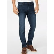 Tommy Hilfiger Mens Straight Fit Vintage Wash Jeans Blue 34 x 32