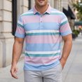 thumbnail image 2 of JAJAHO Polo Shirts For Men Summer Quick Dry Short Sleeve Turndown Collar Casual Breathable Wicking Shirts Versatile Tops, 2 of 4