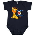 thumbnail image 3 of Inktastic 1st Birthday Giraffe Boys or Girls Baby Bodysuit, 3 of 5