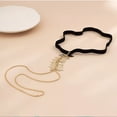 thumbnail image 5 of Cadena de Pierna MADIOLA para Mujer Cadena de Muslo Hojas Doradas, 5 of 5