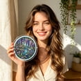 thumbnail image 7 of Stained Glass Suncatcher 7 Inch Stained Glass Window Hanging Butterfly Wall Decor for Living Room Wall Decor Boho Home Decor Gift, 7 of 7