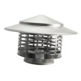 thumbnail image 3 of Roof Vent Cap Chimney Cap Outdoor for Chimney Pots Replacement Chimney Fireplace Cover Exhaust Pipe Outside Stove Pipe Topper, 3 of 5