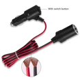 thumbnail image 4 of Cable de extensión para encendedor de coche, 12 V/24 V, con botón de encendido y apagado, 3 m, 4 of 5