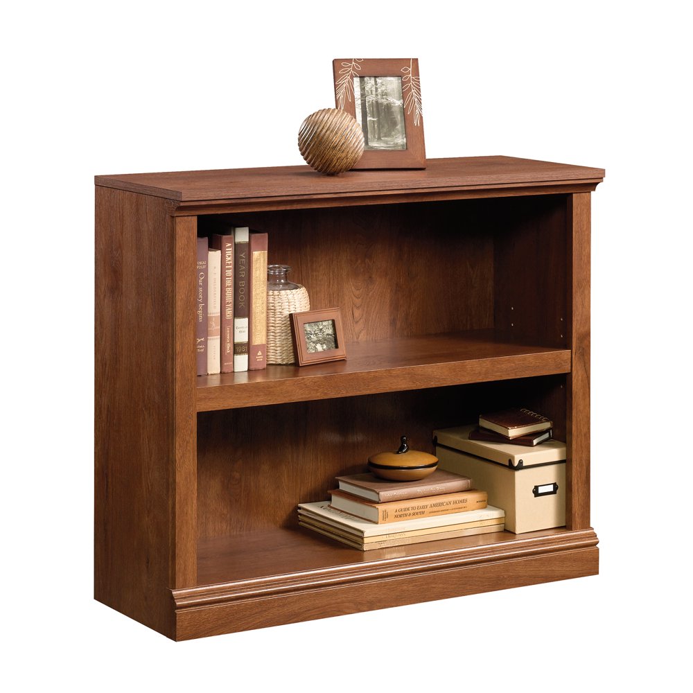 Sauder Select 2Shelf Bookcase, Oiled Oak Finish