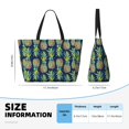 thumbnail image 4 of Disketp Colorful Pineapples Bolsa de Playa de Gran Capacidad, Bolso Impermeable y a Prueba de Arena para Mujer, Ideal para Playa, Piscina y Natación, 4 of 7