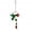 Gray-B, variant on XINGXIANG-50cm Hand-Painted Dragonfly Wind Chime, 12.3cm Wide Decorative Bell Chime with Flower Leaf Design for Home Balcony Porch Decoration, Relaxing Wind Chime for Indoor Outdoor Use (C)