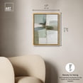 thumbnail image 4 of Golden Fissure Canvas Print Living Room Wall Art by Art Remedy, Gold Frame, 16 x 20, 4 of 5