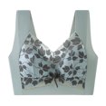 thumbnail image 4 of Elvqul Womens Bras $5 Bralette Lace Full Coverage Push up Sky Blue Daily Bra, 4 of 4