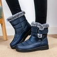 thumbnail image 7 of Women's Snow Boots - Fashionable Winter Comfortable Mid Boots for Couples for Keeping Warm in Snowy Conditions, 7 of 7
