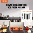 thumbnail image 2 of VEVOR Distributeur de Fromage Électrique avec Pompes, 2.3x2 Qt Chauffe-Fudge Commercial, Distributeur de Pompes Doubles Chauffées en Acier Inoxydable, Température Réglable 86-230°F, 2 of 9