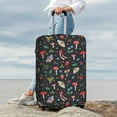 thumbnail image 4 of Wukai Forest Flora and Insects Elastic Luggage Cover: Personalized Protection for Your Suitcase - Fits 19~29-inch, Washable & Durable Travel Companion-X-Large, 4 of 8