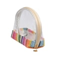 thumbnail image 1 of Bolsa de maquillaje pequeña resistente al agua, bolsa de maquillaje para mujer, bolsa de cosméticos de viaje Arcoíris, 1 of 8