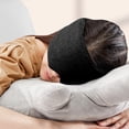 thumbnail image 4 of HOARBOEG Ice Sensing Light Blocking Sleeping Eye Mask Fully Wrapped Travel Portable Breathable And Comfortable Eye Protection Eye Mask, 4 of 6