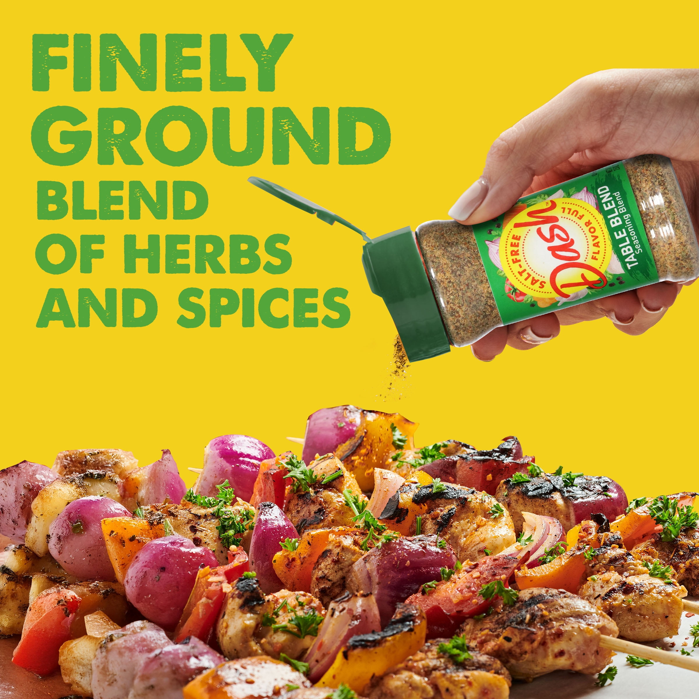 (6 pack) Dash Table Blend Seasoning Blend, Salt Free, Kosher, 2.5 oz