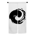 thumbnail image 2 of Chinese Ink Painting Doorway Curtain Japanese Noren Bedroom Divider Kitchen Partition Bathroom Door Decor,33.5"x59", 2 of 6