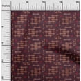 thumbnail image 1 of oneOone Viscose Jersey Fabric Geometric Kasuri Decor Fabric Printed BTY 60 Inch Wide, 1 of 5