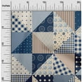 thumbnail image 2 of oneOone Polyester Spandex Medium Grey Fabric Craft Projects Decor Fabric Printed By The Yard 56 Inch Wide, 2 of 6