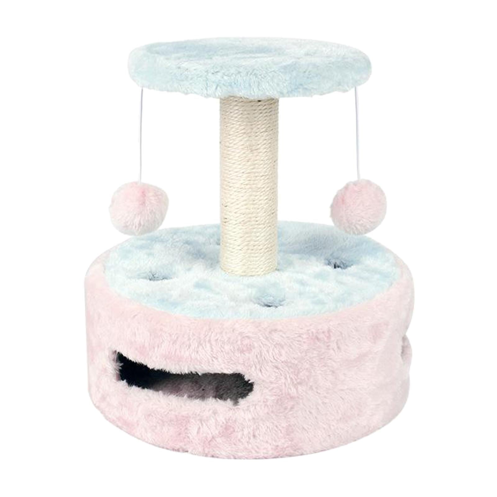 cat climbing with Natural Sisal Scratching Posts Cat Activity with Toys for Kitten Small Cats Climbing Playing