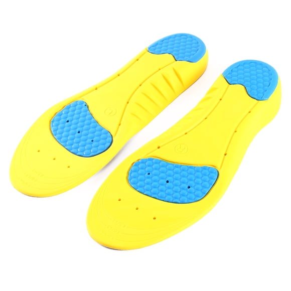 Plantillas ortopédicas de gel para deporte para hombre, para correr, con almohadilla para calzado, soporte para el arco