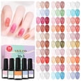 thumbnail image 1 of Set de esmaltes de uñas SAVILAND Jelly Gel 30 colores translúcidos, 1 of 8