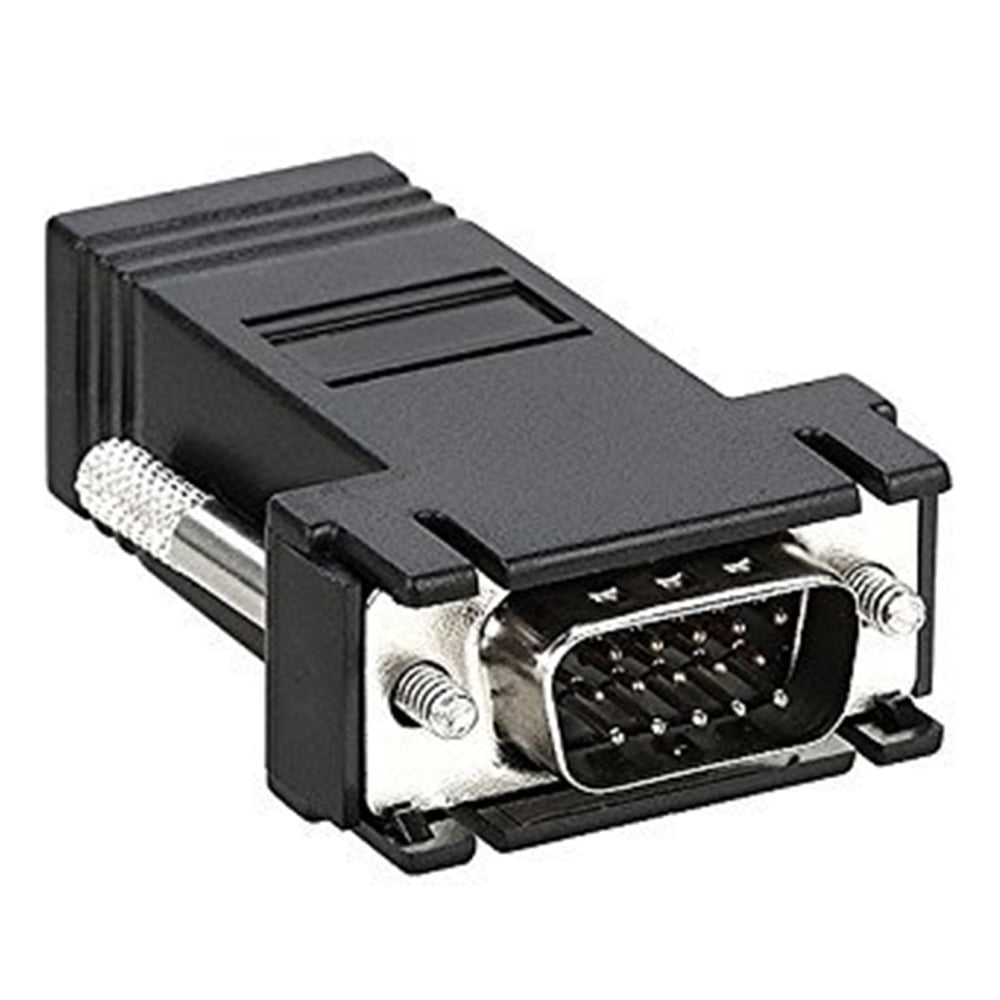 MeAddHome VGA Male to RJ45 Adapter Female Network Adaptor To Lan CAT5