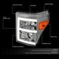 thumbnail image 3 of DNA Motoring For 11-16 Ford F250 F350 Super Duty 3D LED DRL Projector Headlight Lamps Chrome Amber, 3 of 6