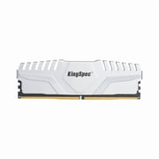 KingSpec DDR5 Computer Memory 32GB(2×16GB) 6000MHz RAM Desktop Memory PC Memories Module Gaming Memory Computer Silver White