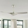 thumbnail image 5 of LEDET 52 in. 3-ABS Blades Nickel Indoor Ceiling Fan with Remote, 5 of 8