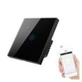 thumbnail image 1 of Wifi Smart Switch Water Heater Switches Tuya Glass Voice Control Touch Timer Temperature Remote Controller Mobile Phone APP ,Easy to Install, 1 of 7