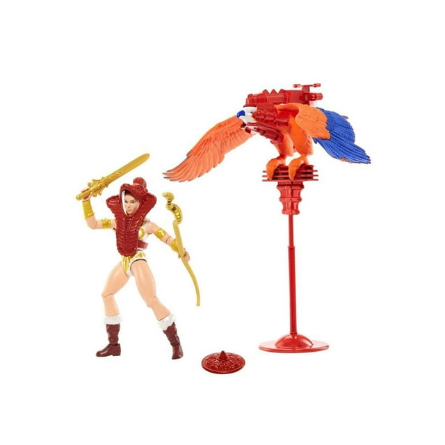 Paquete de 2 figuras de acción de Masters of the Universe Origins Teela y Zoar (HGW40)