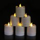 thumbnail image 5 of Lámpara decorativa 6 uds lámparas de vela de energía Solar IP44 fiesta de festival impermeable luz de vela de Camping al aire libre (parpadeo blanco cálido) Andoer Lámpara decorativa, 5 of 7