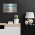 thumbnail image 4 of Luxe Metal Art "Seaside Morning 1" by Danhui Nai, Giclee, Metal Wall Art, 24"x16", 4 of 8