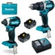 thumbnail image 2 of Combo Rotomartillo Llave Impacto 18v DLX2180TX Makita, 2 of 2